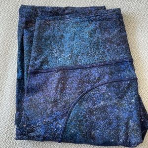 Lululemon Fast and Free High-Rise Crop II - Polar Lights Blue Multi - Size: 6